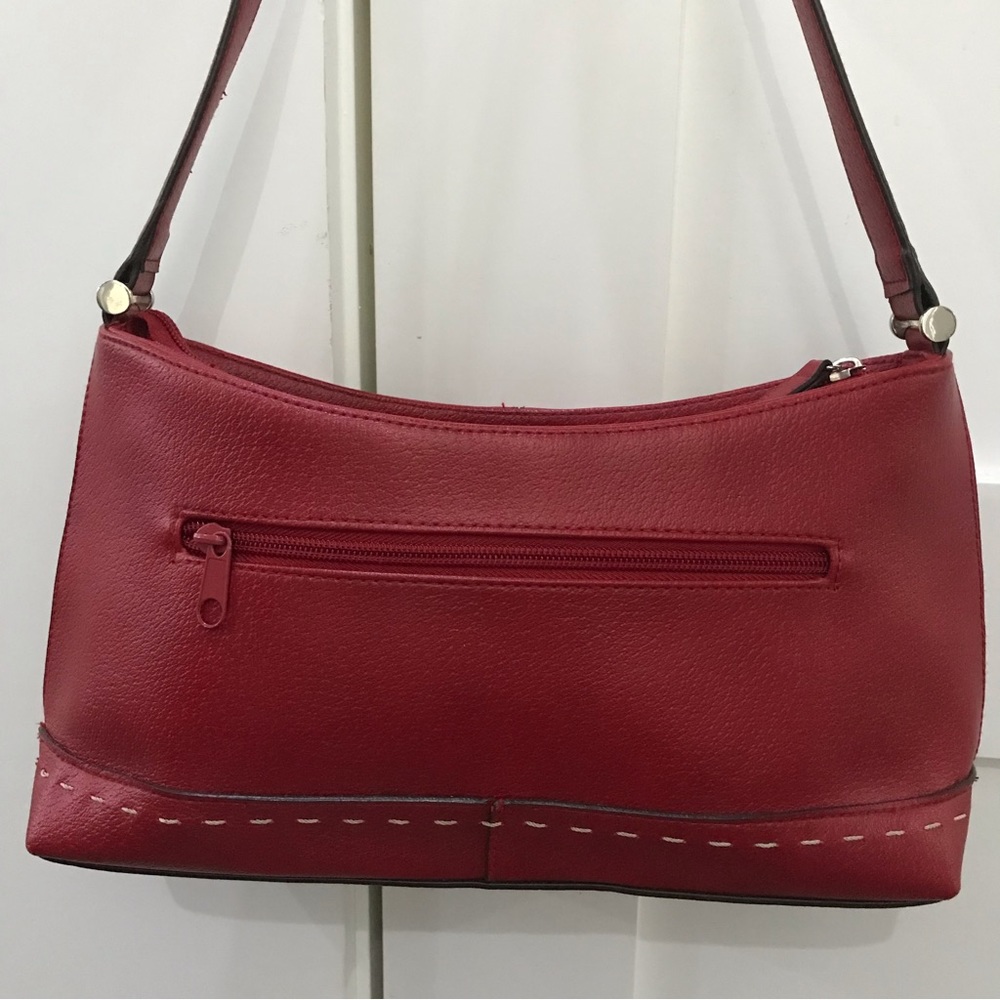 Vinolo Red handbag Sling Style Small - Picture 4 of 15